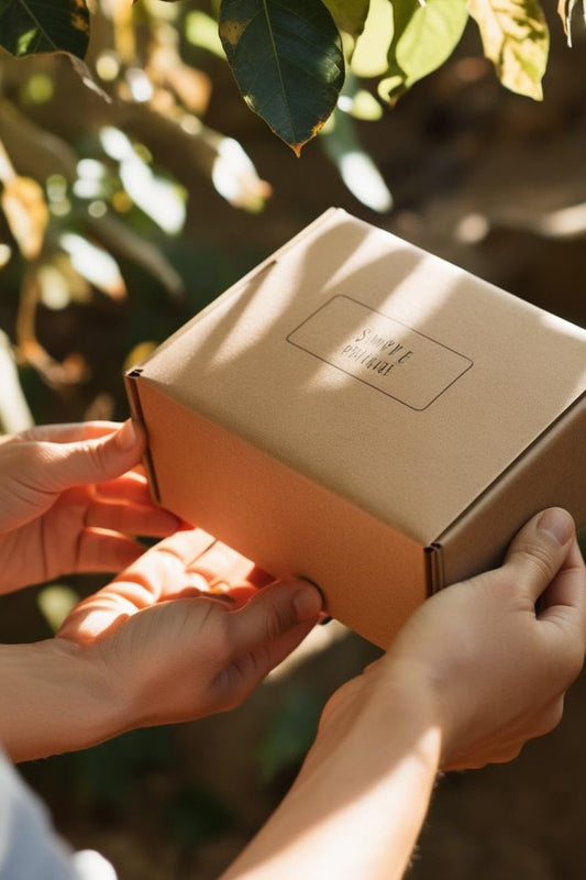 Liebe der Natur nachhaltige Verpackung