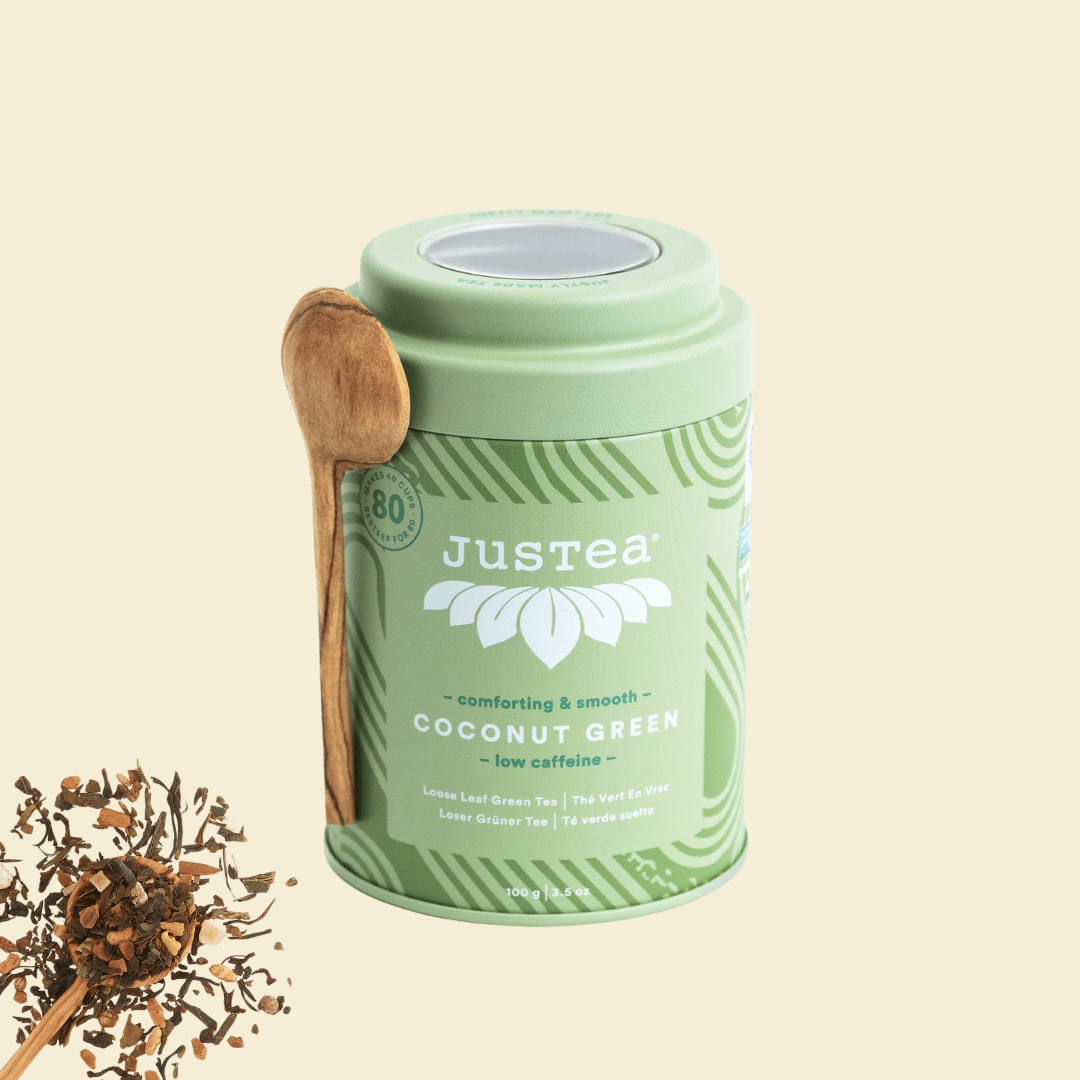 JUSTEA "Golden Green" Fairtrade Grüntee